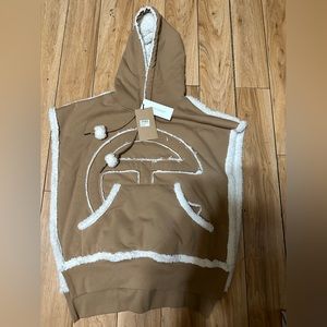 Ugg/ Teflar sideless hoodie